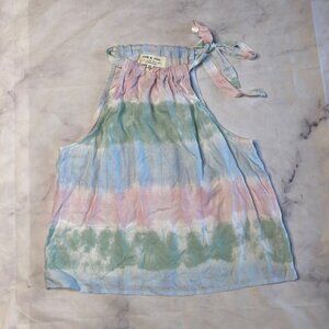 Cloth & Stone Anthropologie Tank Top Blouse women’s size medium Flowy boho bow